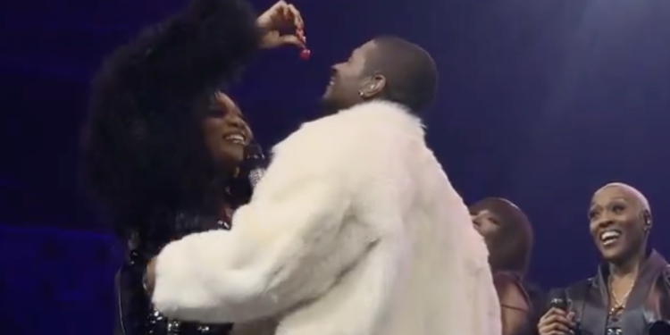 SWV Star LeLee Feeds Usher Cherries in a Seductive Performance: "You Gonna Get Me Divorced!" [Video]
