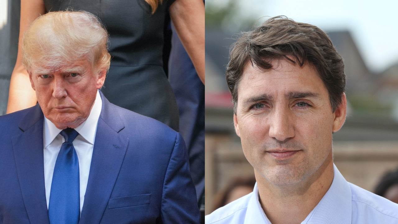 Donald Trump Reacts To Justin Trudeaus Resignation Suggests Canada