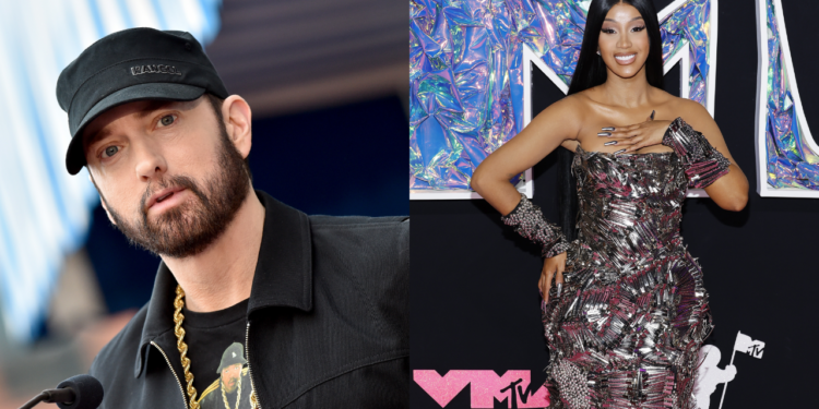 Eminem and Cardi B - Baller Alert Eminem Shows Love to Cardi B