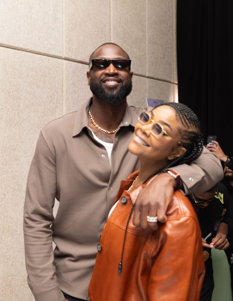 Dwyane Wade and Gabrielle Union at SpringHill event