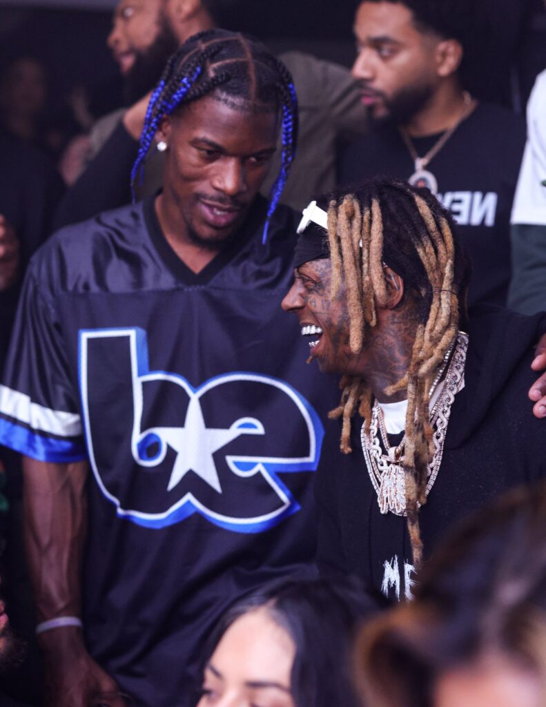 Jimmy Butler and Lil Wayne
