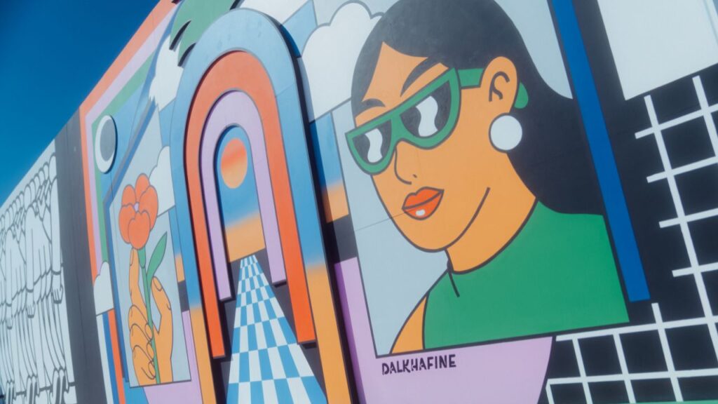 Dalkhafine Scope Mural
