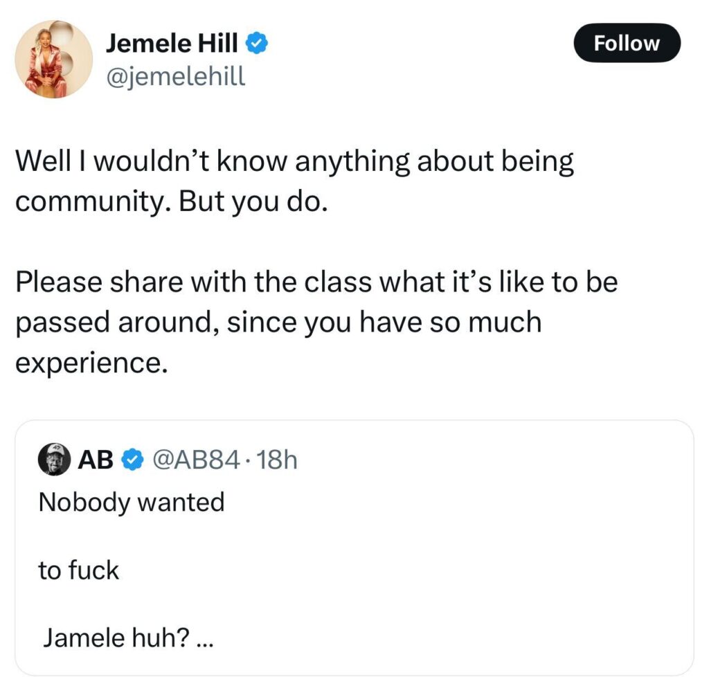 Jemele Hill vs AB