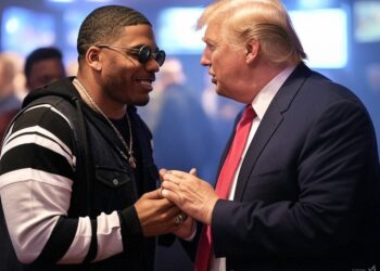 rapper nelly and trump