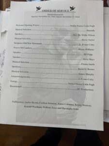 Rayful Edmond funeral