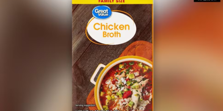 Walmart Issues Recall on Great Value Chicken Broth Over Spoilage Concerns