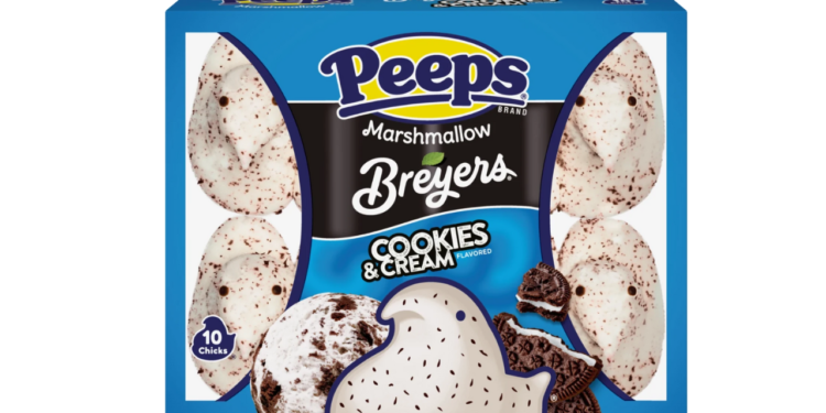 Smash or Pass? Peeps Unveils New Cookies & Cream Flavor in Collaboration with Breyers
