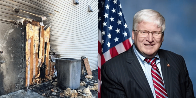 Teen Sets Fire Outside Congressman Glenn Grothman’s Office in Protest of TikTok Ban