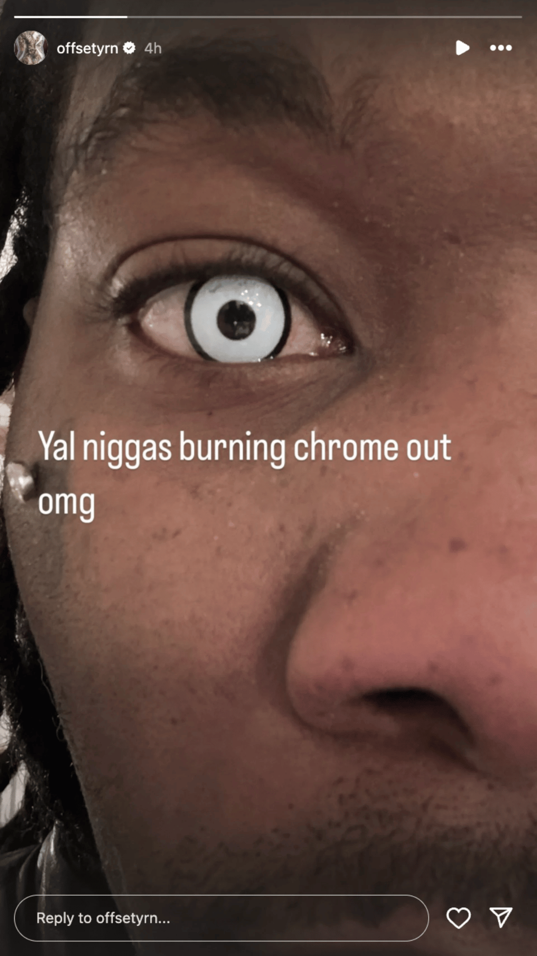 Is the Trend Over? Offset Says People Are "Burning" Chrome Hearts Out