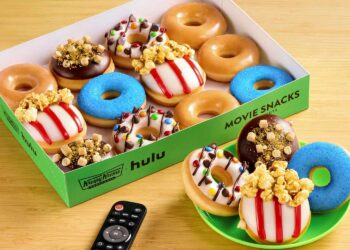Krispy Kreme Drops Movie Snack-Inspired Doughnuts with Hulu