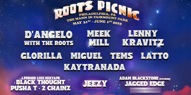 Roots Picnic 2025 - Baller Alert Roots Picnic 2025: D’Angelo, Meek Mill, Jeezy and Baller Alert’s Go-Go Set with CeeLo Green and More to Rock Philly