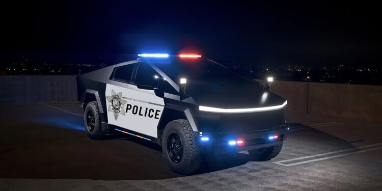 A Gift From Elon? Las Vegas Police Gifted Bulletproof Tesla Cybertruck Fleet From Mystery Donor