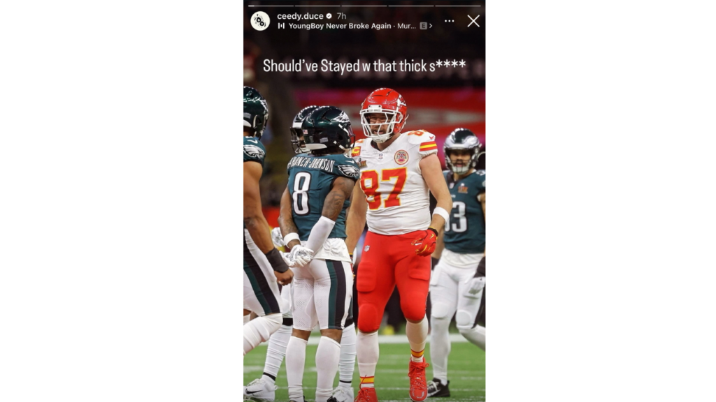 C.J. Gardner-Johnson Trolls Travis Kelce - Baller Alert C.J. Gardner-Johnson Trolls Travis Kelce