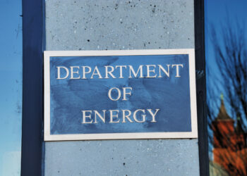US Department of Energy office building sign