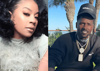 Keyshia Cole Professes Her Love for Antonio Brown & Flaunts "AB" Tattoo in Newly Leaked Messages
