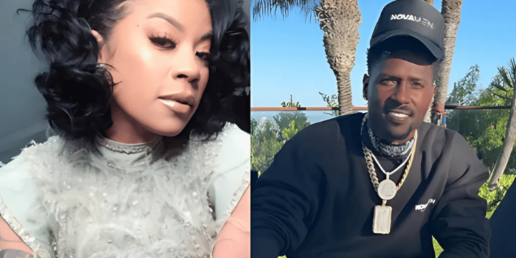 Keyshia Cole Professes Her Love for Antonio Brown & Flaunts "AB" Tattoo in Newly Leaked Messages
