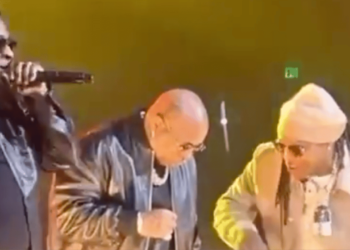 Birdman Appears to Fall Asleep on Stage During Hot Boys Reunion Tour Stop [Video]