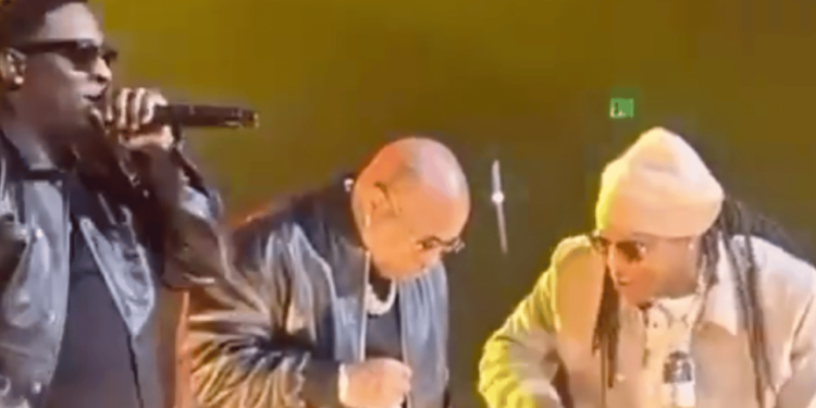 Birdman Appears to Fall Asleep on Stage During Hot Boys Reunion Tour Stop [Video]