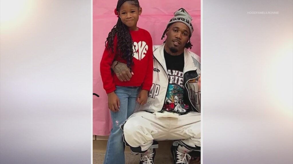 G$ Lil Ronnie and his 5-year-old daughter.