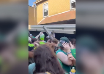 Terrifying Footage Shows Roof Collapse During Party Near University of Pittsburgh, 16 Injured [Video]