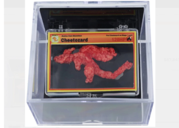 Pokémon-Shaped Flamin’ Hot Cheeto Sold for Nearly $88K at Auction