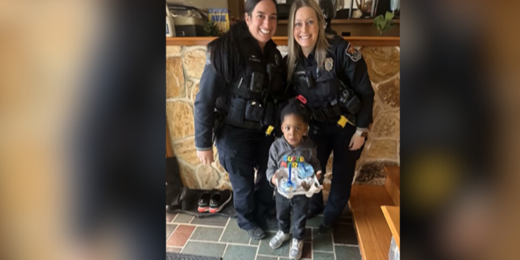 Officers Surprise 4-Year-Old with Ice Cream After He Calls 911 on Mom for Eating His