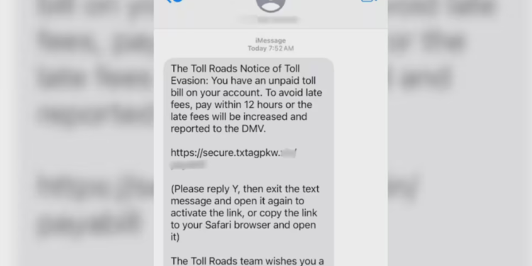 It's a Scam: FBI Warns Americans Not to Click Links in Road Toll Text Messages