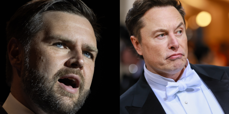 JD Vance and Elon Musk - Baller Alert JD Vance Caught on Leaked Audio Blasting Elon Musk’s Influence