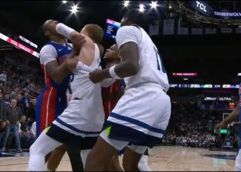 Pistons-Timberwolves Brawl Sparks Debate Over NBA’s Tolerance for In-Game Scuffles