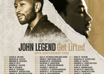 John Legend Announces “Get Lifted 20th Anniversary World Tour”