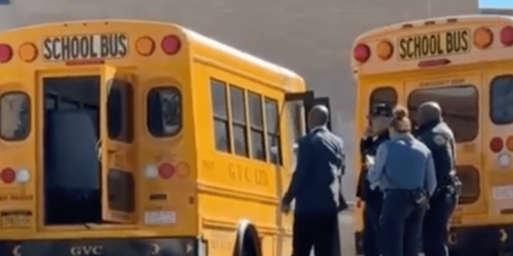 Children Forced to Take Cover as Gunfire Strikes School Bus in the Bronx [Video]
