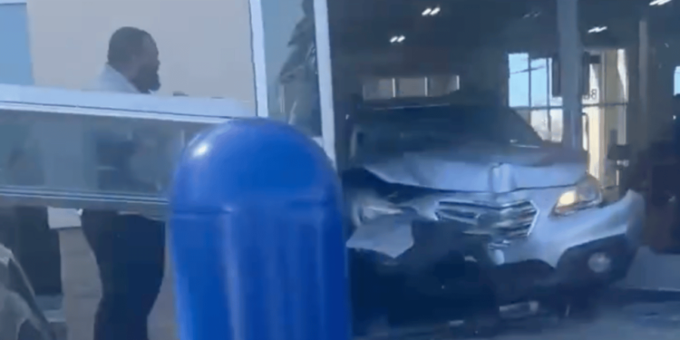 Customer Intentionally Plows Into Inglewood CarMax, Injuring 8 in Shocking Attack [Video]