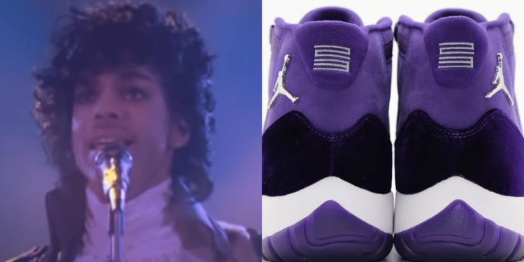 That’s Baller: "Purple Rain" Air Jordan 11s Made for Prince Sell for $100K