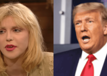 Singer Courtney Love Ditches Trump’s America: "It's Frightening Now"