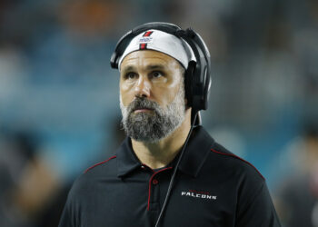 Falcons Fined $250K, Coach Ulbrich Fined $100K for Son's Prank Call to Shedeur Sanders