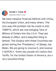 trump post on truth social