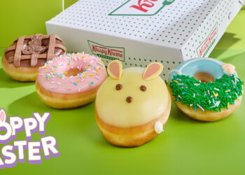 Krispy Kreme Launches Bunny-Themed “Hoppy Easter” Doughnuts—Plus the Return of a Fan Favorite