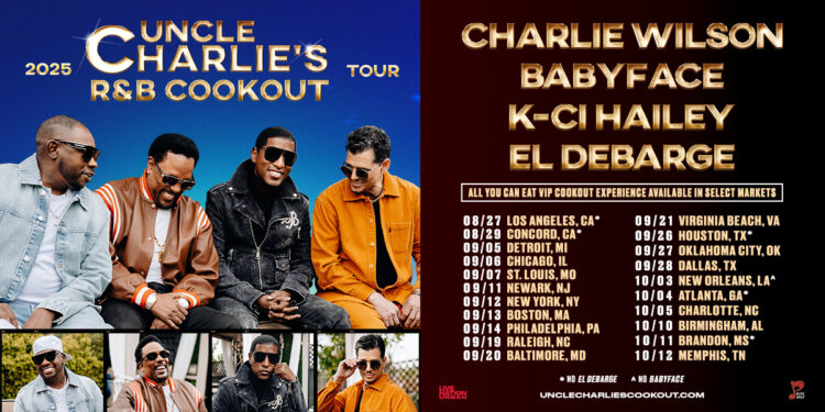 Charlie Wilson is Throwing the Ultimate R&B Cookout with Babyface, K-Ci & El DeBarge
