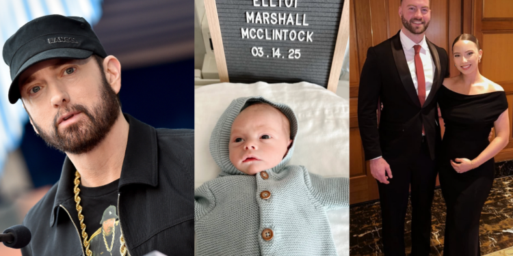 Eminem Is a Grandpa! Daughter Hailie Gives Birth to Baby Elliot Marshall - Baller Alert Eminem Is a Grandpa! Daughter Hailie Gives Birth to Baby Elliot Marshall