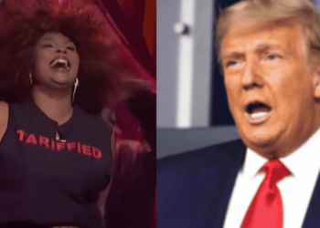 Lizzo Throws Shade at Donald Trump on "Saturday Night Live" with “TARIFFIED” Shirt [Video]