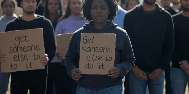 black people protesting
