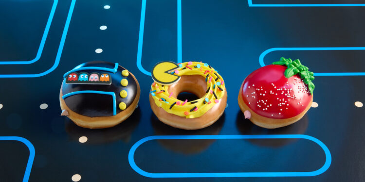 Krispy Kreme Drops PAC-MAN Doughnuts & 25-Cent Dozens for a Limited Time Only