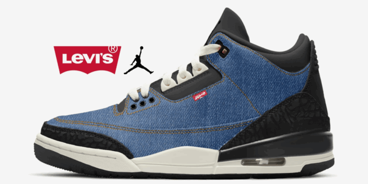 Ballerific Fashion: Jordan Brand and Levi's Reunite for Denim Air Jordan 3 Collab in 2026