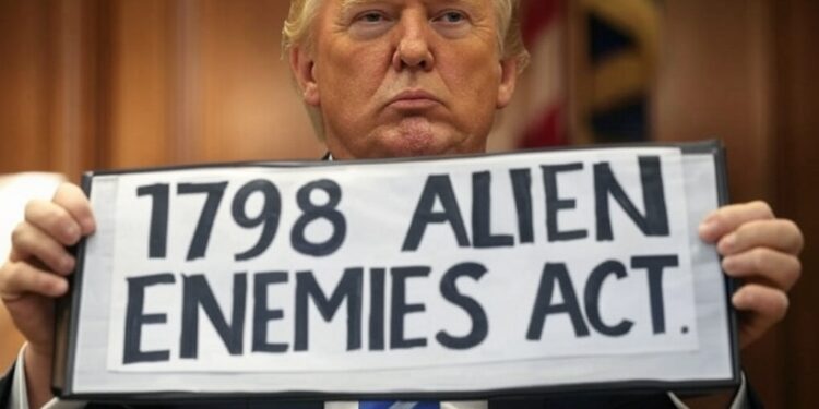 1798 Alien Enemies Act