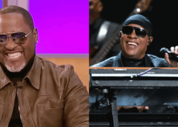 Stevie Wonder Beat Johnny Gill in Air Hockey, Now He’s Sure the Legend Can See [Video]