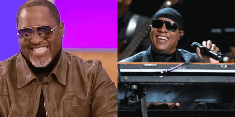 Stevie Wonder Beat Johnny Gill in Air Hockey, Now He’s Sure the Legend Can See [Video]
