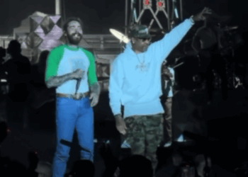 Allen Iverson Shuts It Down in Philly, Joins Post Malone for “White Iverson” Performance [Video]