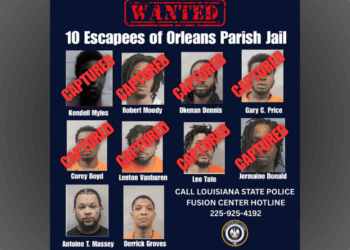 Three More Escaped New Orleans Inmates Caught After Brazen Jailbreak—Two Still Missing