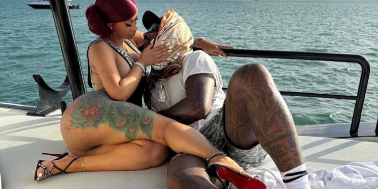 Cardi B & Stefon Diggs Celebrate 6 Months Together With Romantic Instagram Post