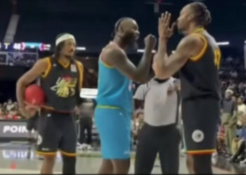 Dwight Howard and Lance Stephenson Come to Blows in BIG3 Game—Fight Spills into Media Row [Video]